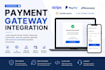integrate stripe, paypal, razorpay, flutterwave, and any payment gateway