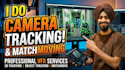 do professional 3d camera tracking and matchmoving