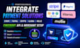 integrate stripe paypal crypto klarna mollie checkout API merchant payment setup