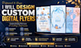 create eye catching custom digital flyers