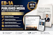 write and publish news article for eb1 media coverage
