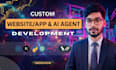 develop custom reactjs web apps, ai agents as a full stack developer