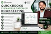 do quickbooks bookkeeping, reconciliation, payroll in quickbooks