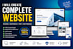 create complete responsive website