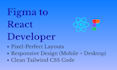 convert figma to react js and build responsive components
