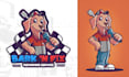 do a unique cartoon mascot logo