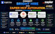 connect bright hire with zapier mcp automation integrate zoho crm to quickbooks