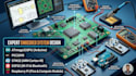 design embedded system using mcu atmega328pu,pic32mx,stm32,esp32,raspberry