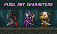 make pixel animation pixel art character pixel art animation, pixel sprite sheet