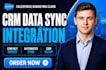 setup salesforce marketing cloud integration crm contact data sync import setup