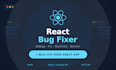 fix your react js, and node js bugs and errors fast