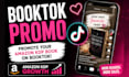 booktok amazon book promotion, amazon KDP marketing, booktok daily post, follow