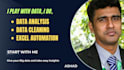 data cleaning, data analysis, excel automation, dashboard