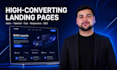 design a highconverting landing page with astro and tailwind