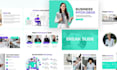 design powerpoint presentation canva pitchdeck business presentation slides