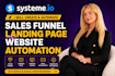 systeme io sales funnel systeme io landing page systeme io website automation