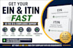 help obtain ein and itin for US business compliance