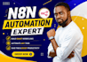 set up custom n8n automation, voice agent, webhooks, ai agent, API integrations