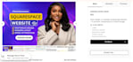 build a website in squarespace