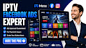setup approved iptv facebook ads iptv subscriber growth fix iptv payment issues