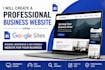 create a professional business website using google sites