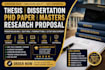 proofread edit thesis dissertation phd paper and master research proposal