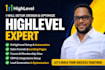 setup gohighlevel funnels, workflows, and automation, etc