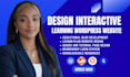 design interactive learning website educational blog with guides and lesson plan