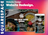 redesign squarespace website and improve squarespace SEO