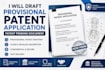 draft provisional patent application and patent pending document