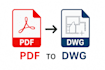 convert your PDF into a workable dwg file