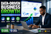 professional data analysis excel dashboards data visuals business insights