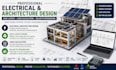electrical architecture design hvac layout load calculation solar pv integration