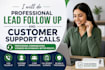 do professional lead follow up and customer calling services