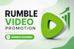do rumble video promotion rumble channel