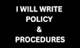 prepare policy and procedures