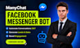 create manychat facebook messenger bot