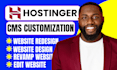 hostinger website design hostinger wordpress website redesign hostinger website
