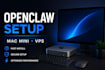 set up install openclaw clawdbot set up open claw clawdbot on mac mini, vps