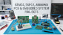 create stm32, esp32, arduino pcb and embedded system projects