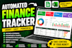 create an automated personal finance spreadsheet