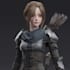create 3d character models for games game ready asset with rigging