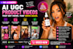 create ai ugc tiktok product videos for shopify and etsy
