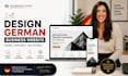 design modern german squarespace website redesign bilingual website development