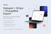 set up hubspot, stripe, and chargebee saas systems