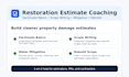 coach you through restoration estimating and xactimate basics