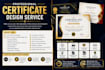 do certificate design, diploma certificate, editable certificate template degree