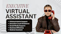 be your executive, medical, creative, and administrative virtual assistant