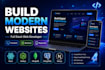 build website, website development, full stack developer, frontend developer