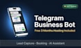 create a telegram business bot with free hosting
